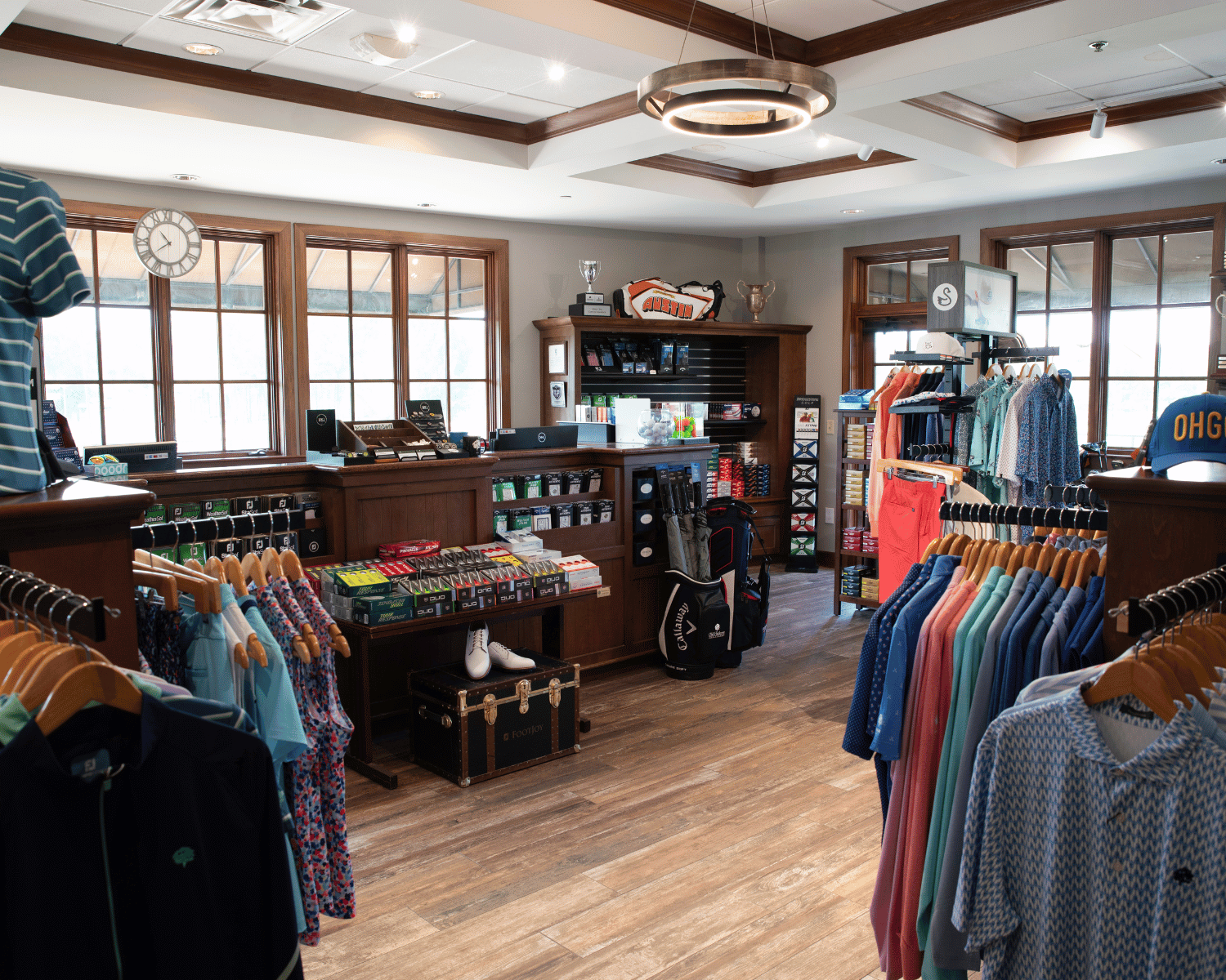 pro shop interior