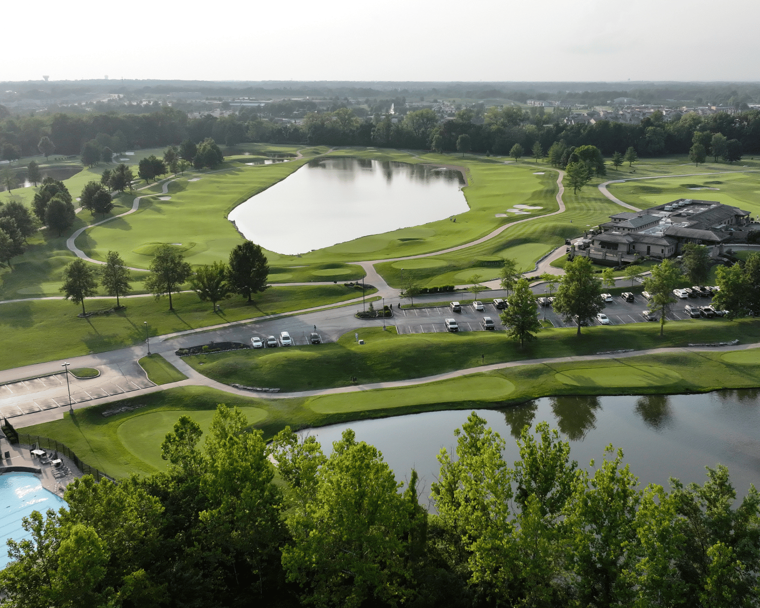 view of the clubhouse